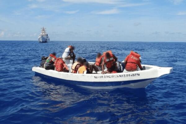 Detienen un grupo de inmigrantes que intentaron entrar a Puerto Rico. Fuente externa.